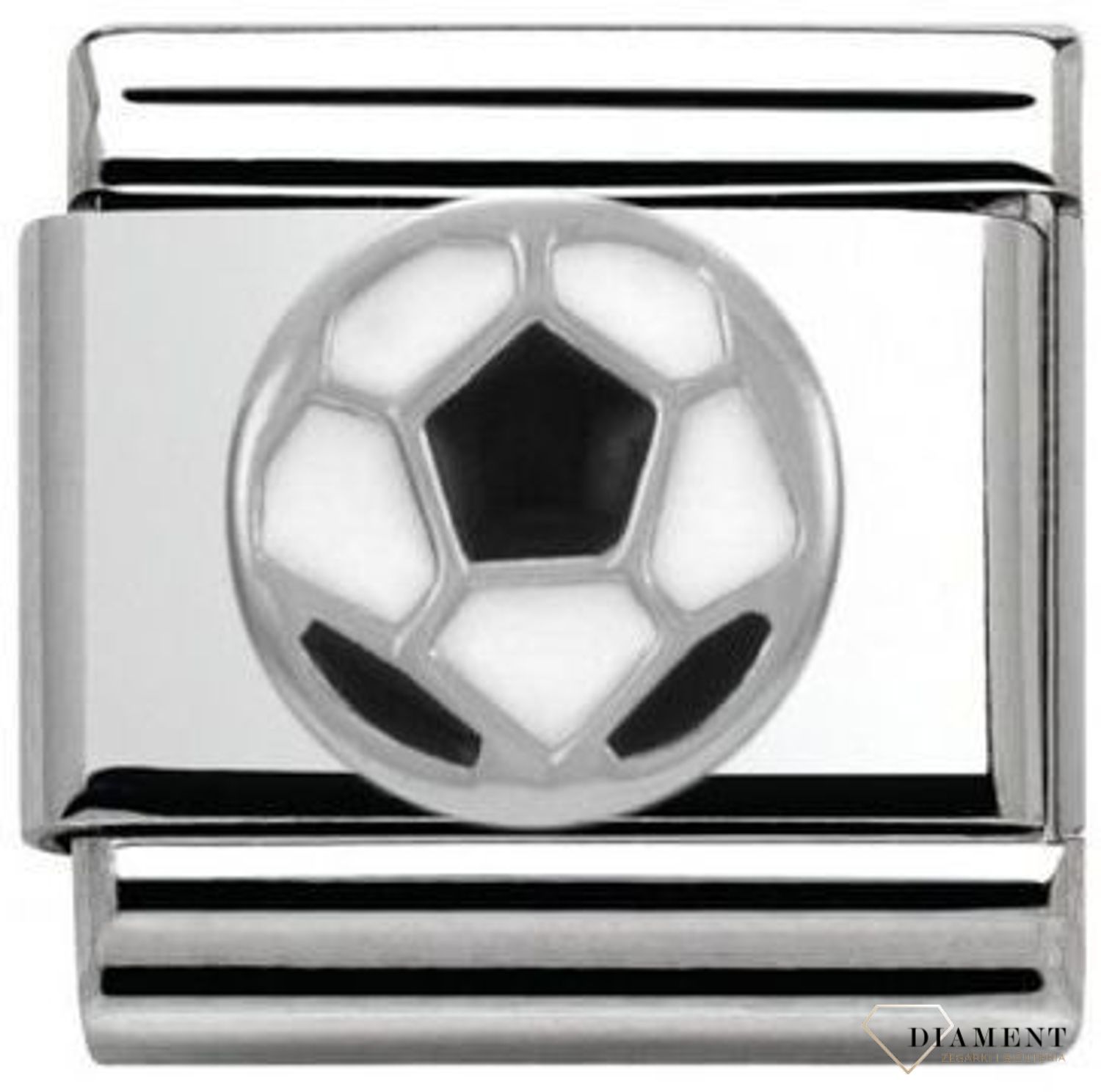 Nomination Link 925 zawieszka srebro 'Piłka' 330202 13 biżuteria nomination nomination zawieszki nomination baza.jpg